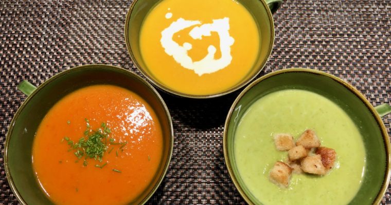 Potage – Pureed vegetable soup