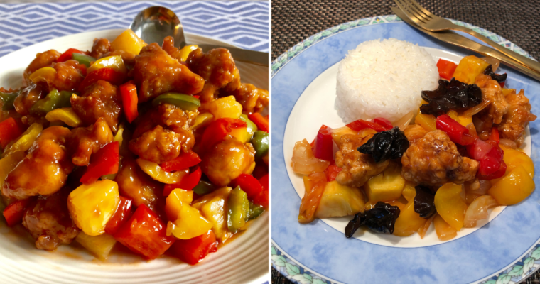 Colourful Sweet and Sour Pork