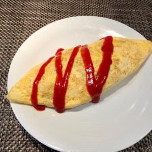 Omurice – Japanese rice omelet - Okawari Shitene Cooking