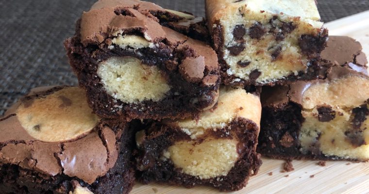 Brookie – Brownie and Chocolate chip cookie