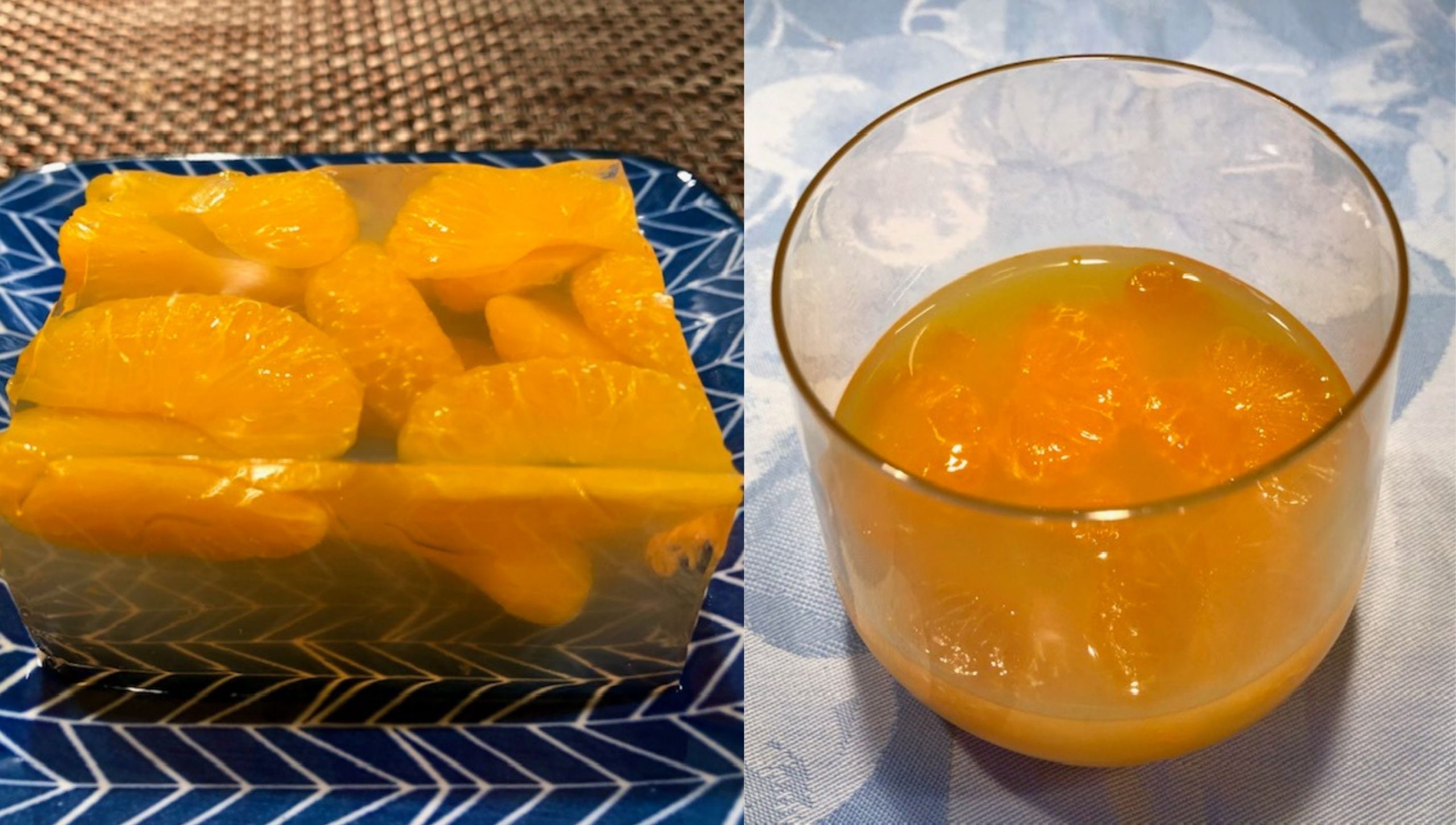 Mandarin orange dessert with 4 ingredients