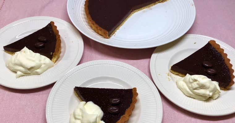 Coffee chocolate tart – worth trying