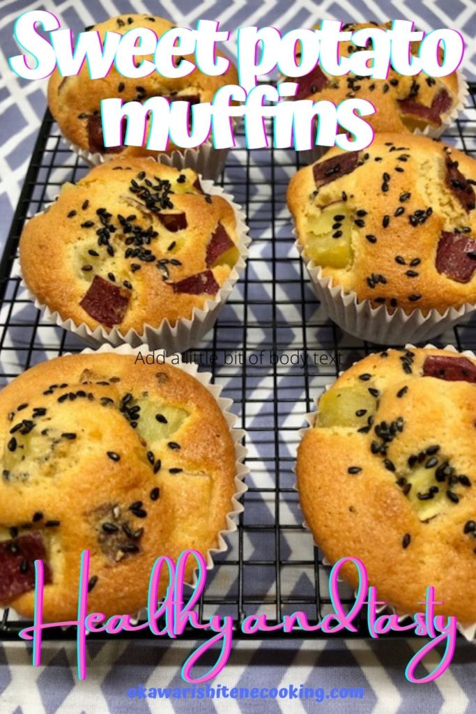 Sweet potato muffins - healthy and tasty