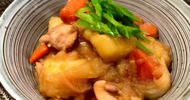 Japanese meat and potato stew – “Nikujaga”