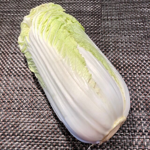 Chinese cabbage with ground meat dish - Chinese cabbage / Napa cabbage