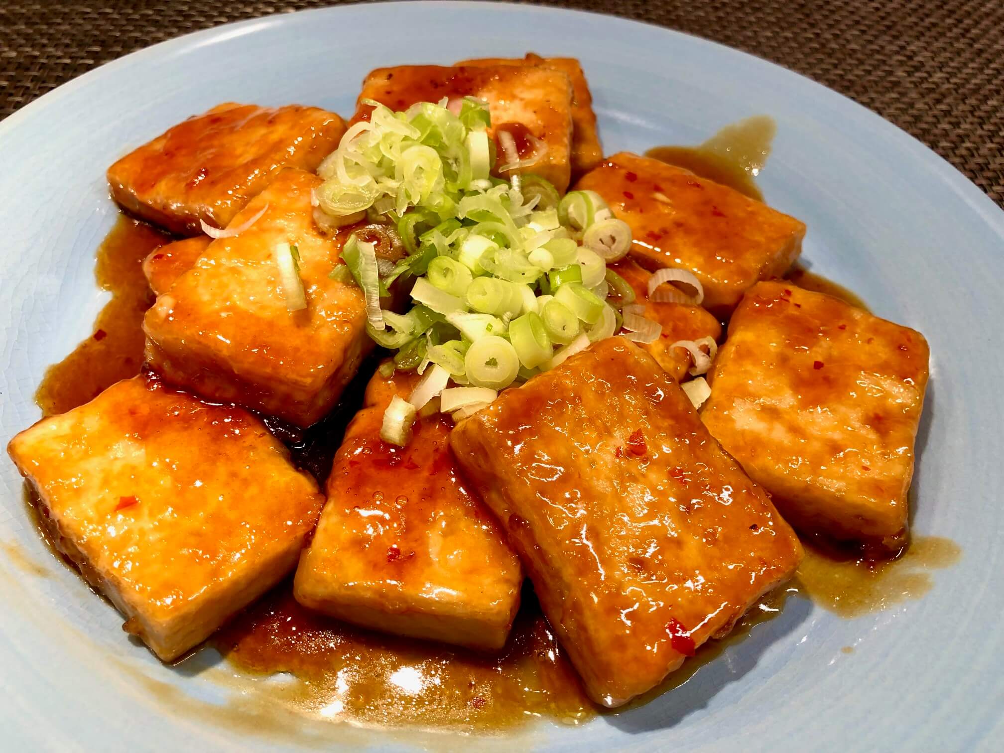 Japanese tofu steak