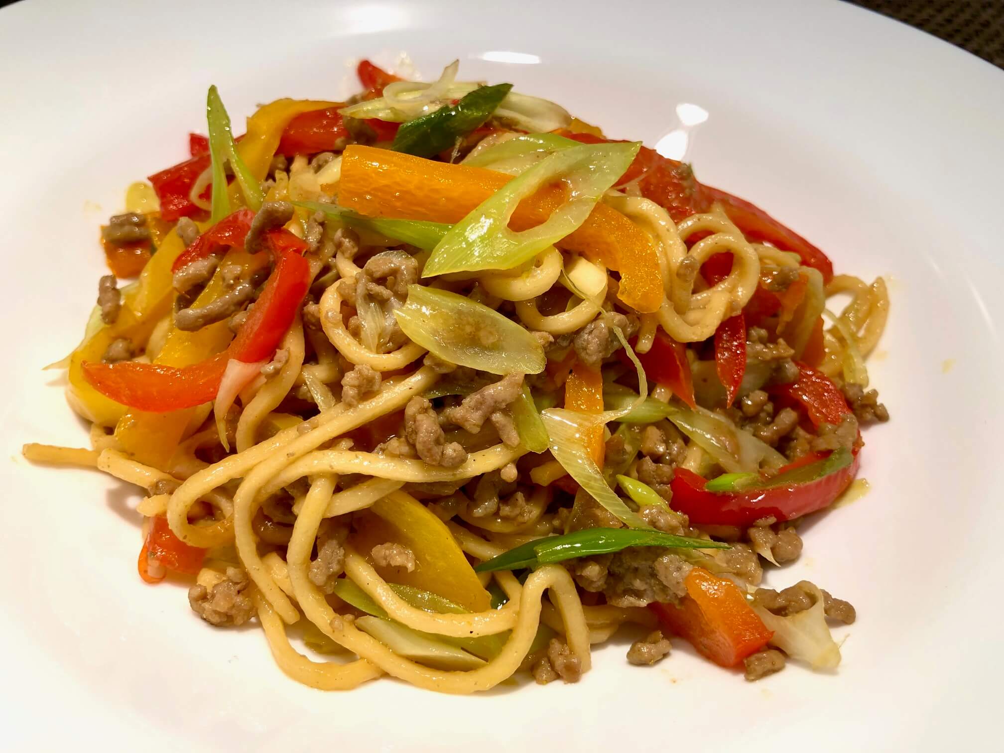 Easy pan-fried noodles